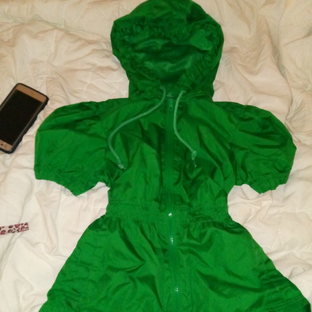 Unisex color windbreaker hoodie